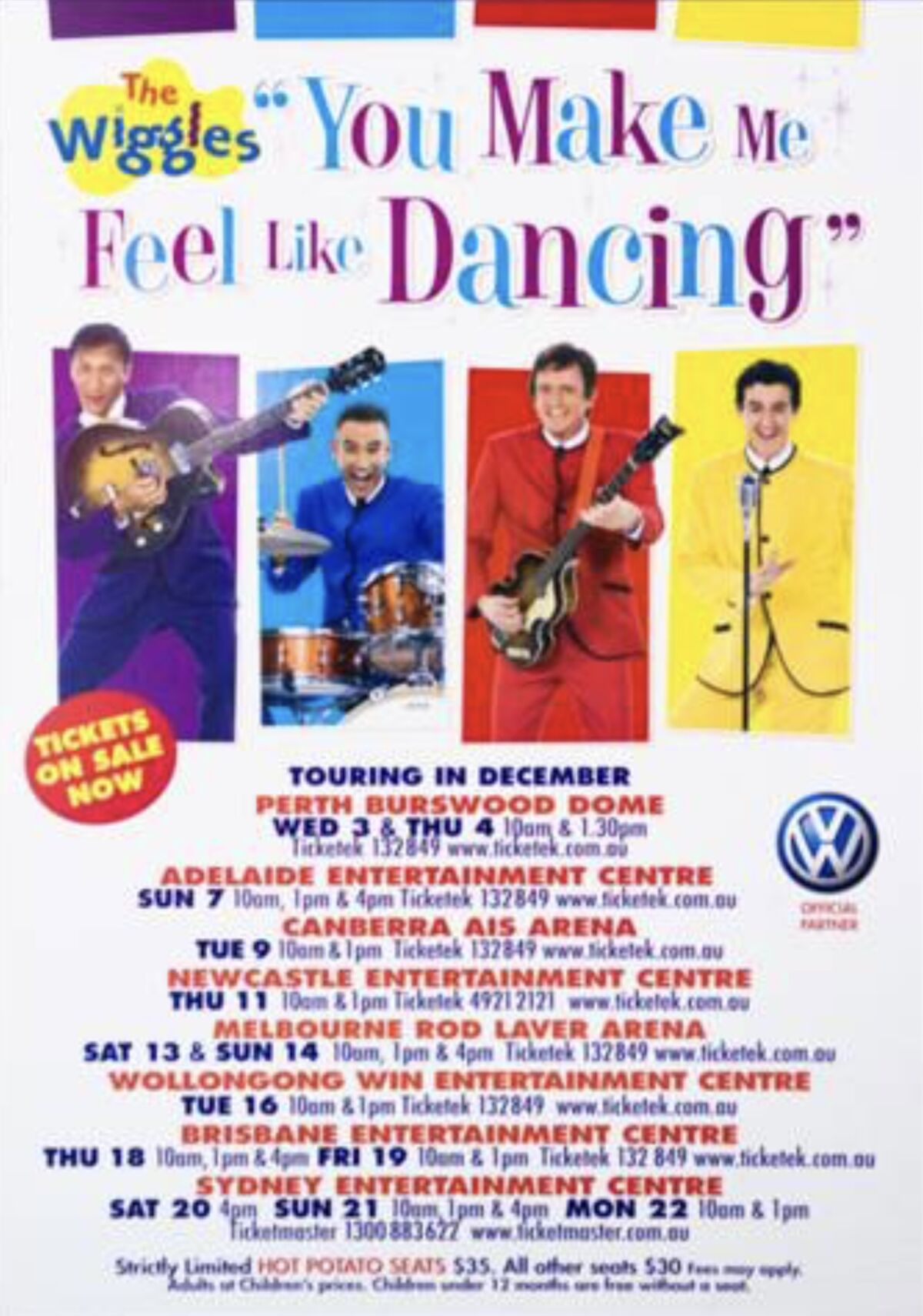 You Make Me Feel Like Dancing Tour! Wigglepedia Fandom