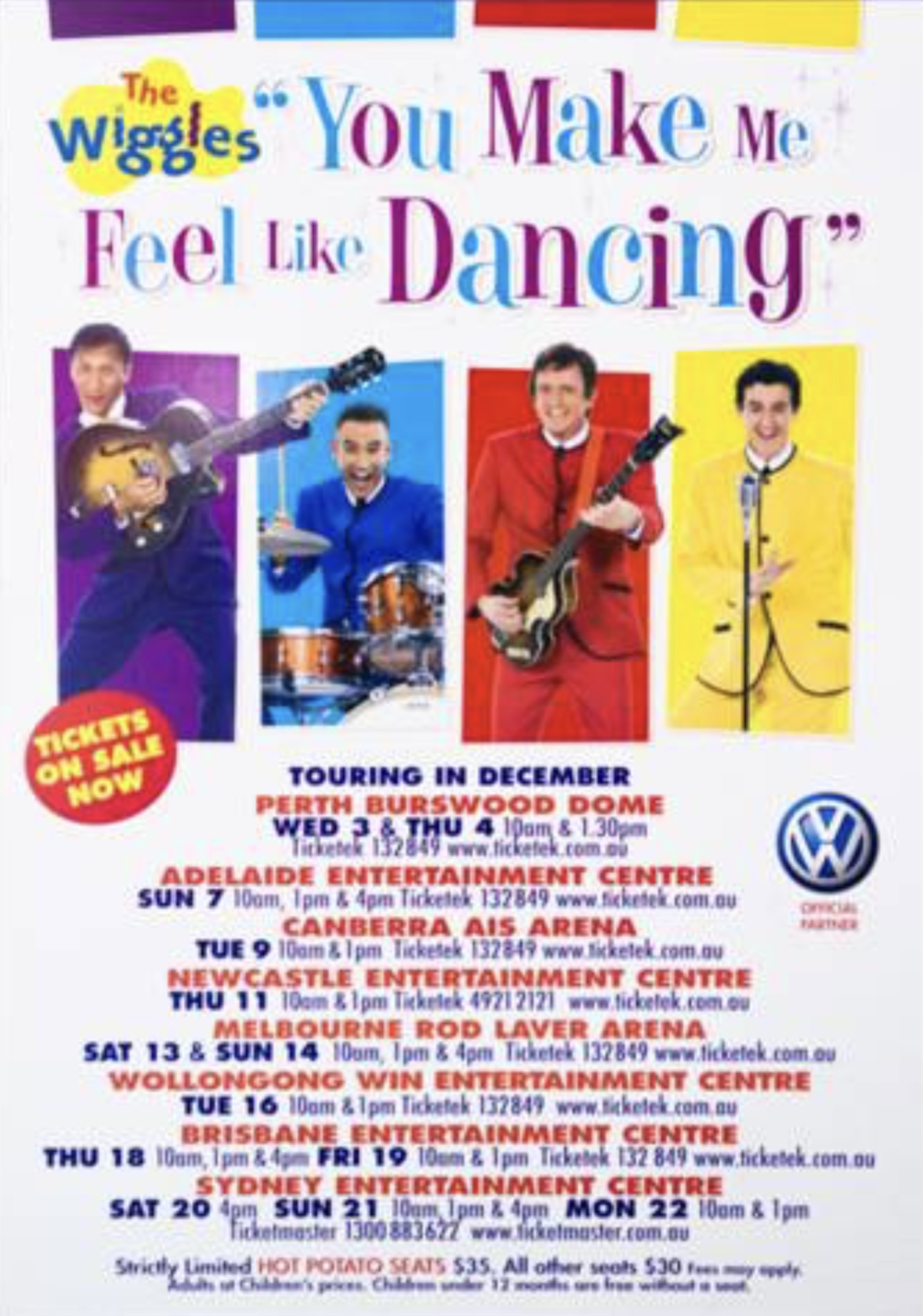 You make me feel like dancing tour wigglepedia fandom