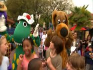 Dorothy and Wags at Wiggles World