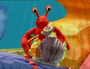 Joey playing the drums