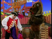 Captain Feathersword and Wags