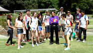 Jeff and the Oakhill College Students