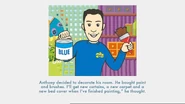 Anthony in "Anthony is Blue" electronic storybook