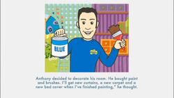 the wiggles anthony is blue