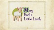 Mary Had A Little Lamb