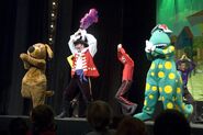 The Land Wiggly Friends in "The 2008 Tour"