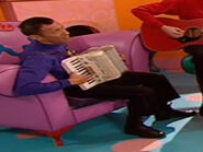 Jeff playing accordion