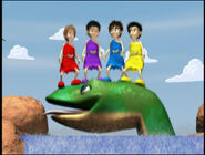 The CGI Wiggles and Diplodocus