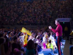 Simon and the audience