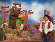 Captain Feathersword's Dockyard in "The Storm"