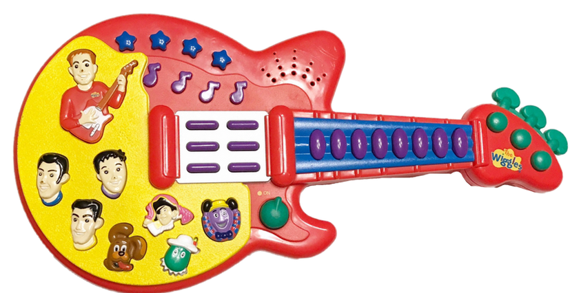 Wiggles play along guitar shop