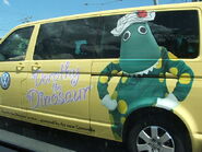 Dorothy the Dinosaur van