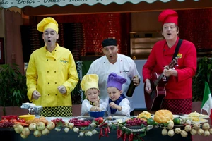 Greg, Murray, Alfonso, Antonio and Nicholas