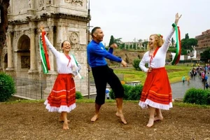 Anthony, Caterina and Emma