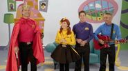 The Wiggles then finally guess he is a king