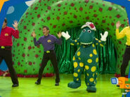 The Wiggles and Dorothy in promo picture of "Dorothy (Would You Like To Dance?)"