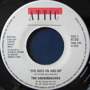 The Canadian disc for "She Goes On and On".