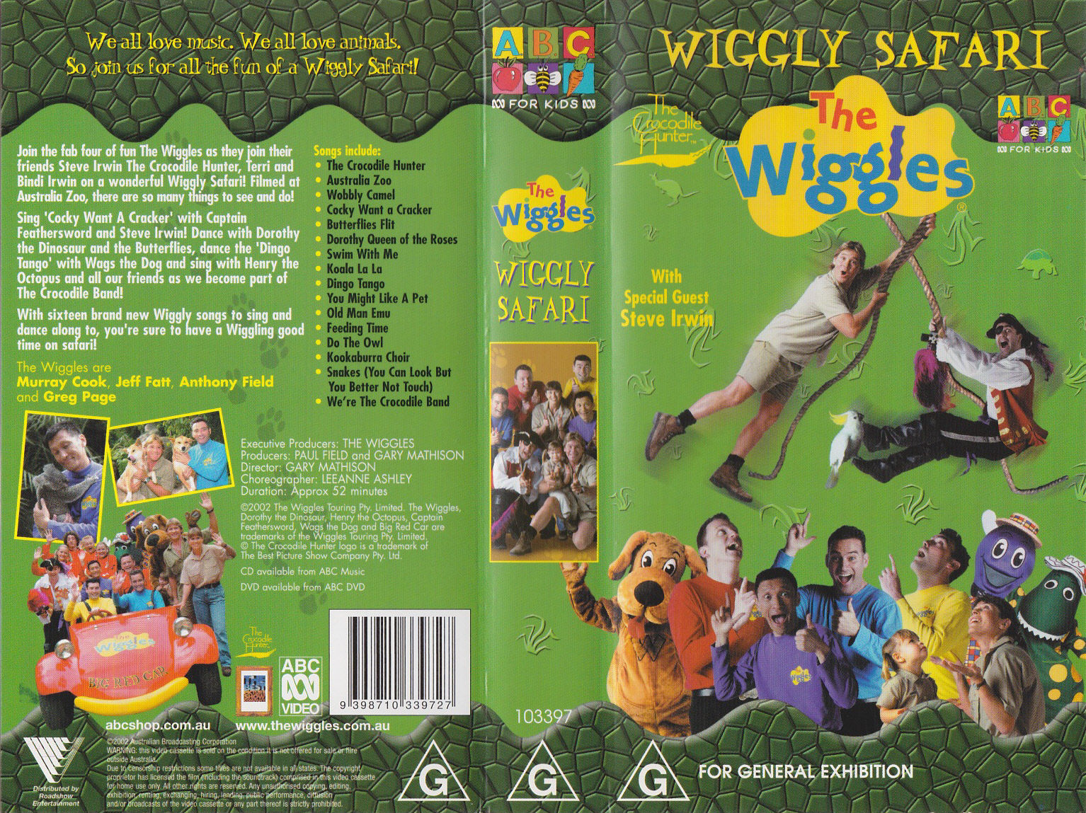A look at all home video releases of "Wiggly Safari"