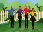 The Wiggles singing