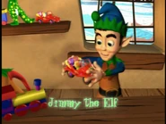 Toy Big Red Car from the Jimmy The Elf CGI Video