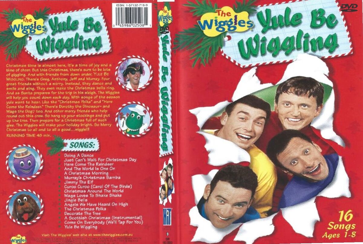 Wigglepedia Fanon: The Wiggles Yule Be Wiggling 2001 US DVD