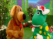 Wags and Dorothy in "Dorothy the Dinosaur's Memory Book" epilogue