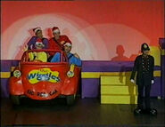 The Wiggles and Officer Beaples in epilogue