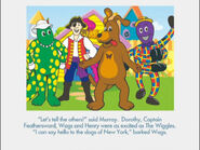 The Wiggle Friends in electronic storybook: "Wags in New York"