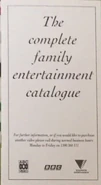 ABC Video Catalogue booklet