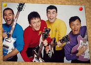 The Wiggles playing Maton guitars