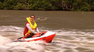 Captain riding on the vessel