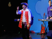 Captain Feathersword in "Taking Off!" concert