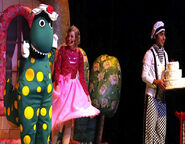 Dorothy and Fairy Larissa in "Dorothy the Dinosaur's Travelling Show! Concert" (2010)