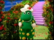 Dorothy introducing the "Yo Ho Dance"