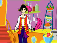 Captain Feathersword in "Wiggle Time!" website