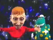 Puppet Murray and Dorothy dancing