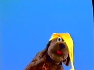 Puppet Wags in a sleeping cap