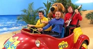 The Big Red Car in "Ukulele Baby!" (Notice Wags is in Jeff's seat)