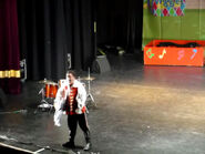 Captain Feathersword in Manchester Apollo concert