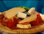 "Well, there you have it. My food group pizza."