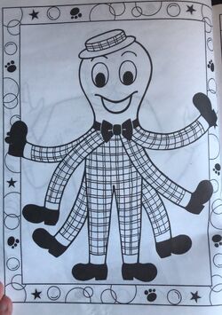 Henry The Ocotopus Coloring Pages