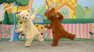 "Two Dancing Teddy Bears"