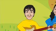 Fernandito Playing Yellow Acoustic Maton Guitar in Wiggly Animation in Episodio 11 and Episode 22