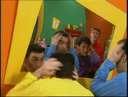 The Wiggles Checking their hair