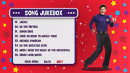 Song selection menu page 3 (Background music: Who's in the Wiggle House?)