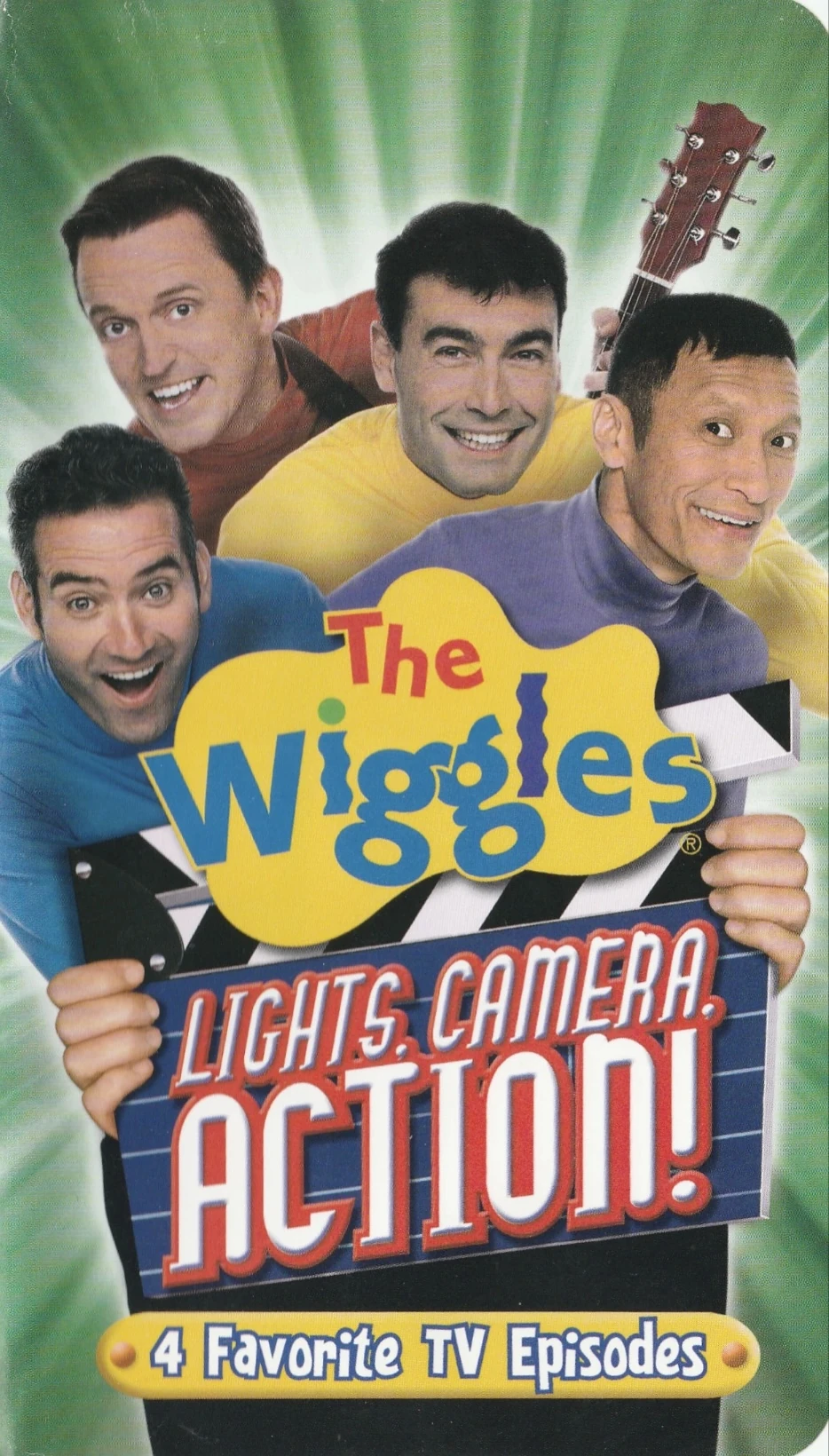 The Wiggles Lights Camera Action 2005 Us Vhs Liam Tal vrogue.co