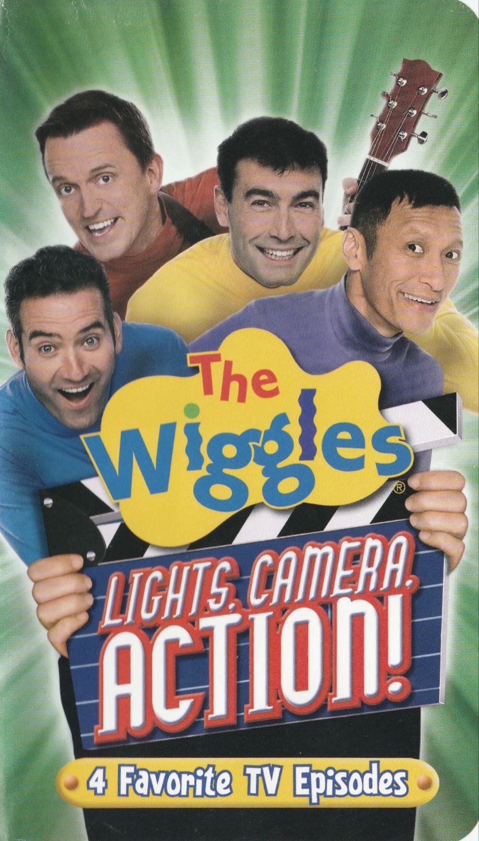 The Wiggles Lights Camera Action Vhs