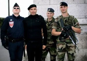 Anthony and the French guards