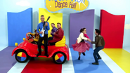 The Big Red Car in "Rock & Roll Preschool"