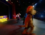 Wags and Captain in "The Wiggles Big Show"